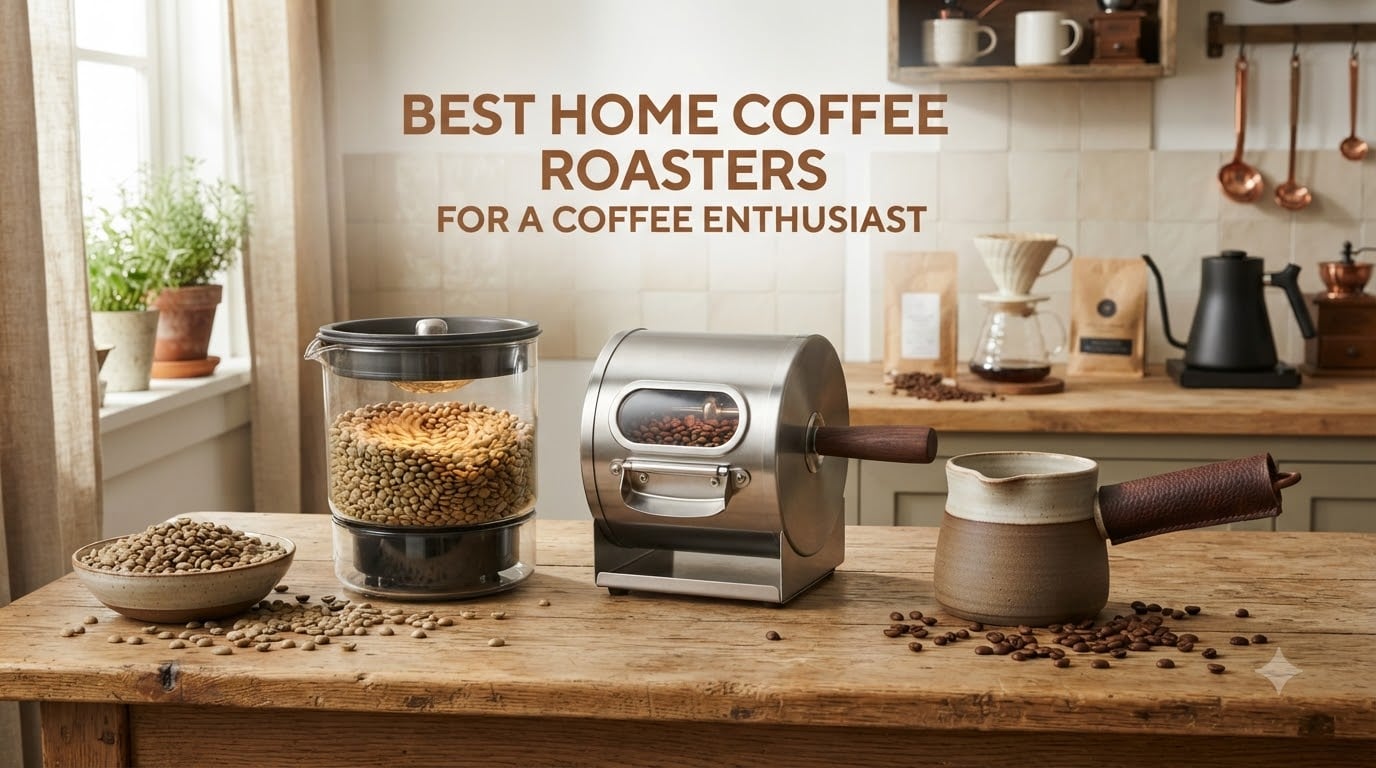 best home coffee roasters for a coffee enthusiast