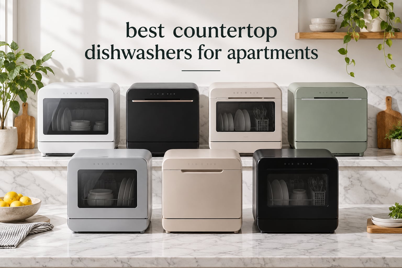 best countertop dishwashers for apartments