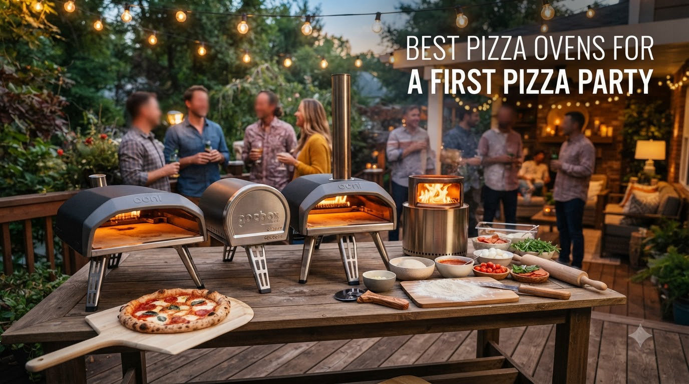 best pizza ovens for a first pizza party