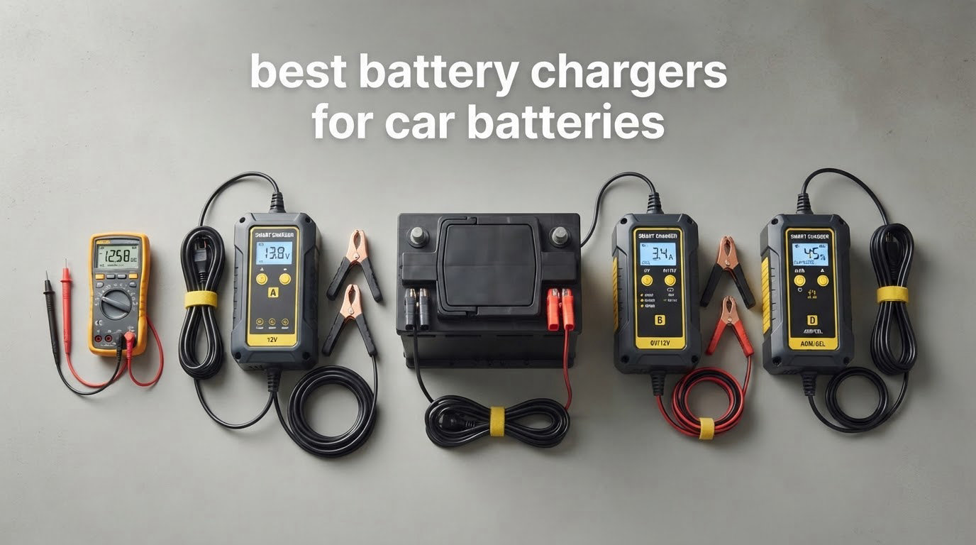 best battery chargers for car batteries