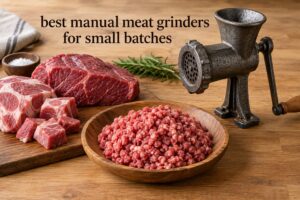 best manual meat grinders for small batches