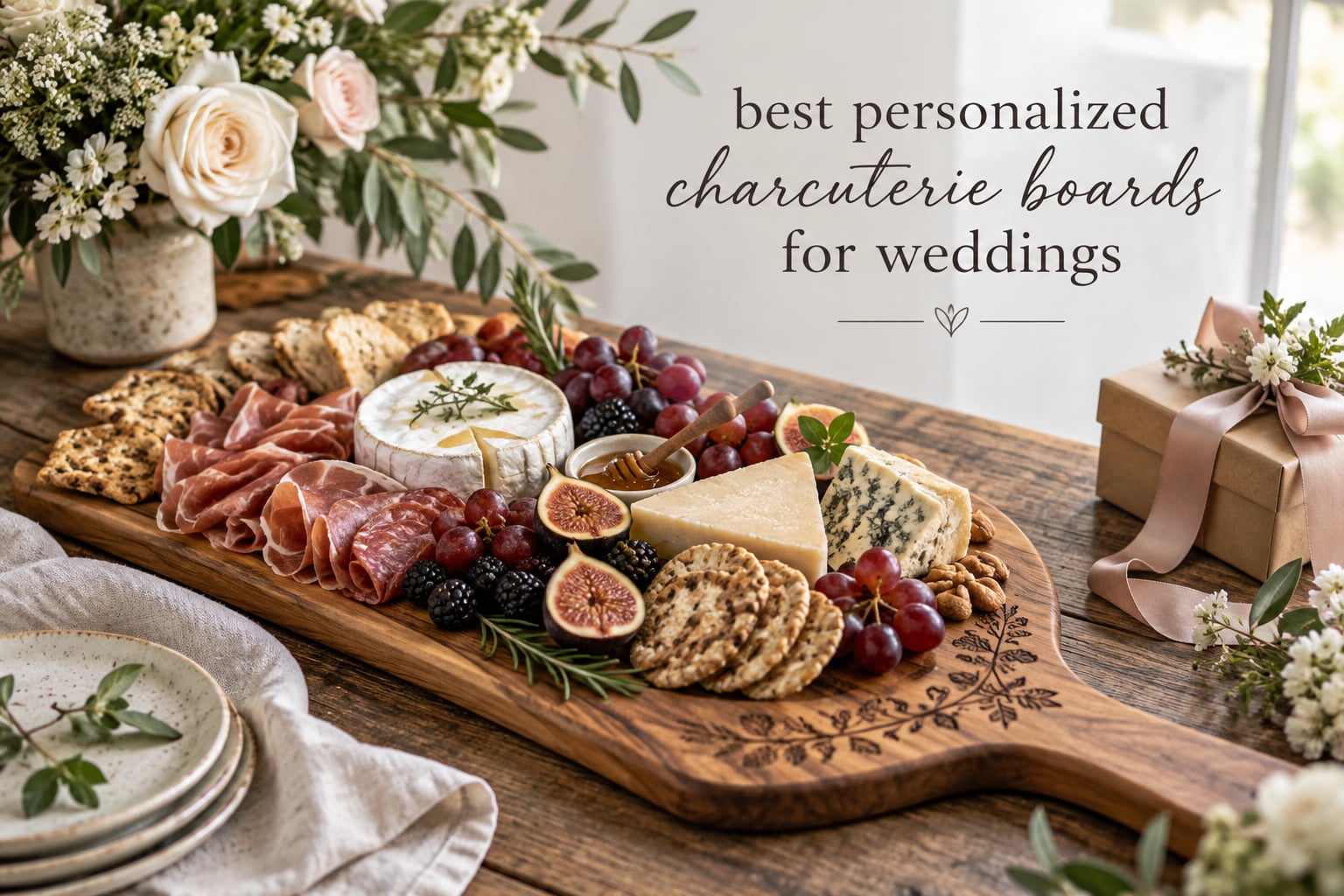 best personalized charcuterie boards for weddings