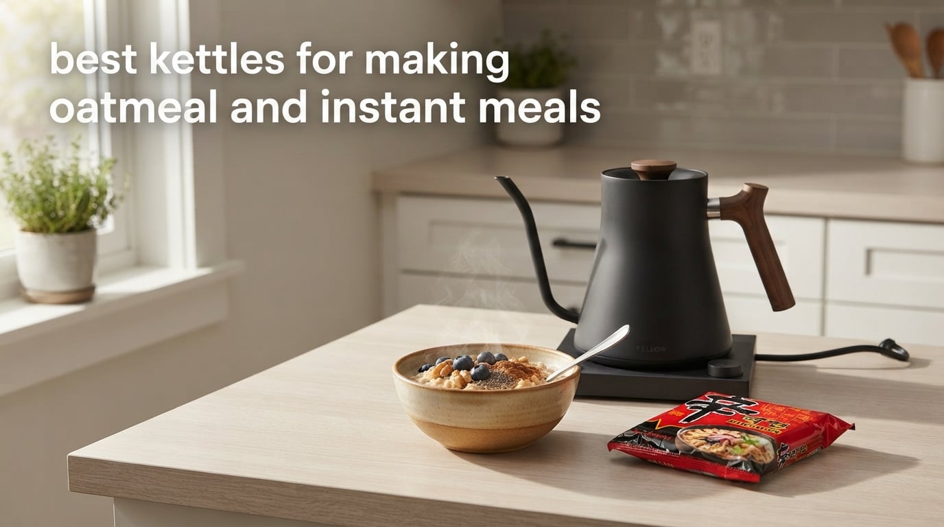 best kettles for making oatmeal and instant meals