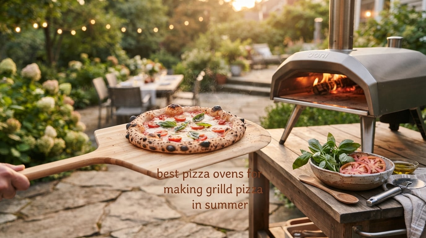 best pizza ovens for making grilled pizza in summer
