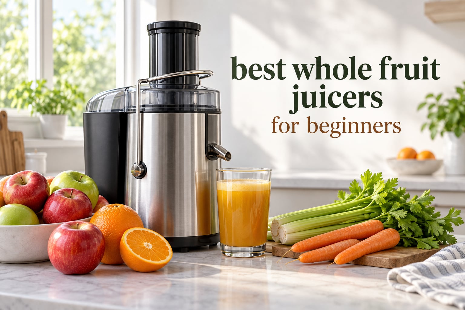 best whole fruit juicers for beginners
