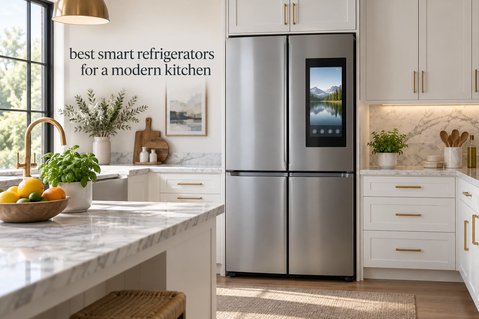 best smart refrigerators for a modern kitchen