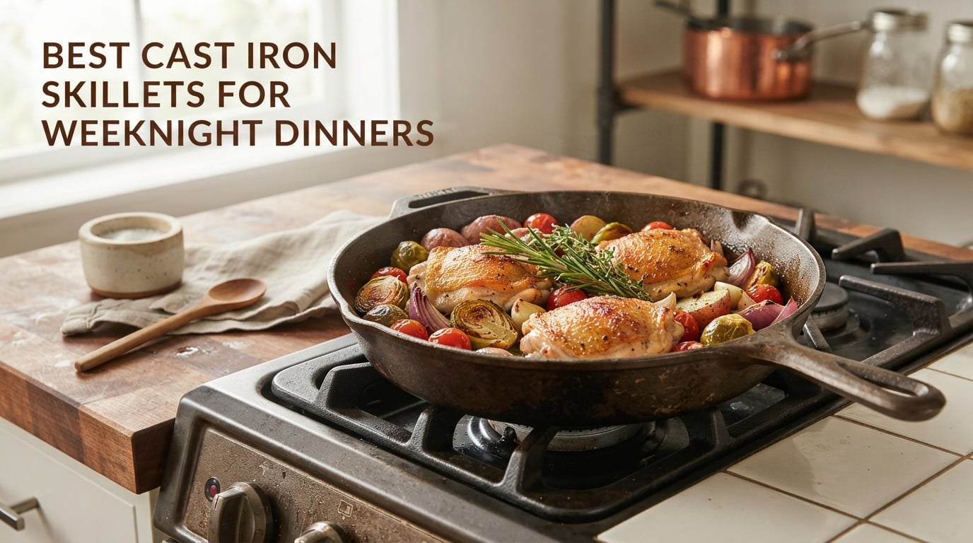 best cast iron skillets for weeknight dinners