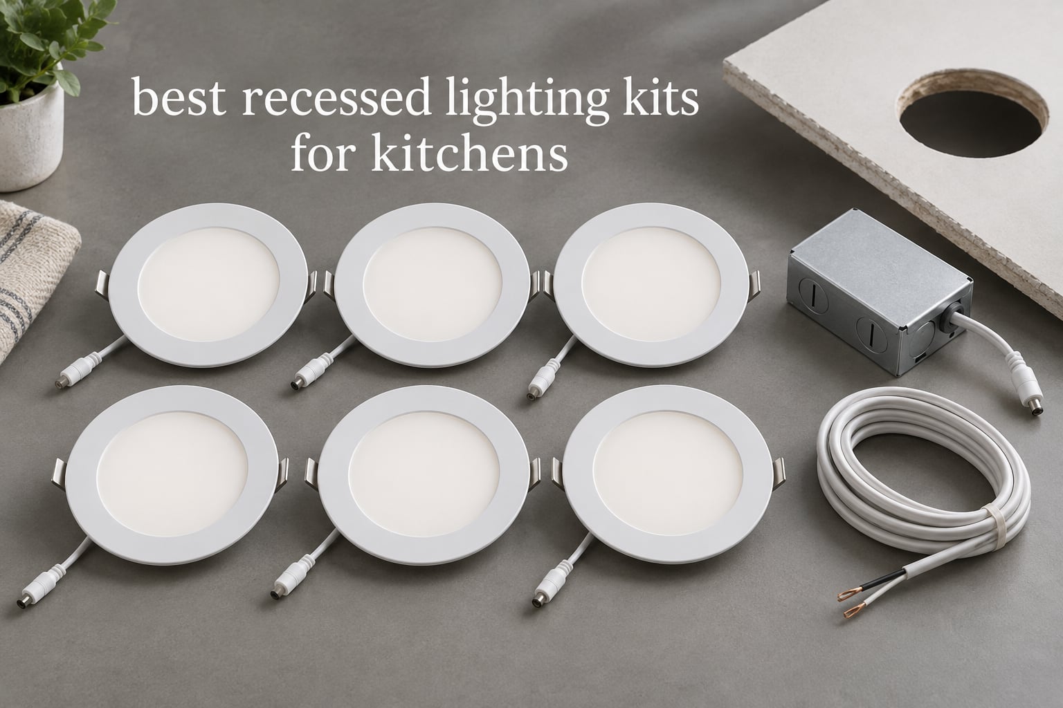 best recessed lighting kits for kitchens