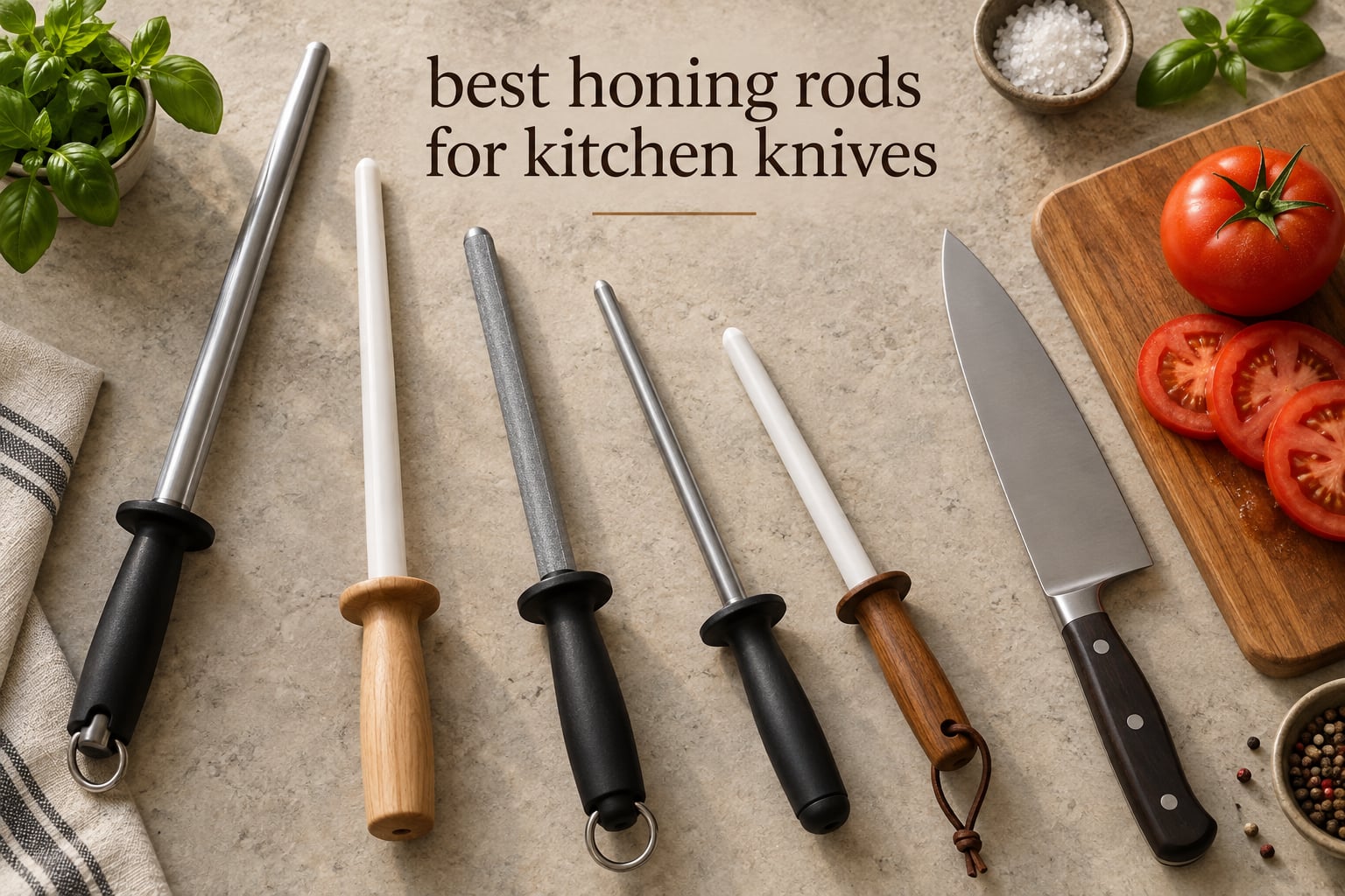 best honing rods for kitchen knives