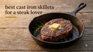 best cast iron skillets for a steak lover