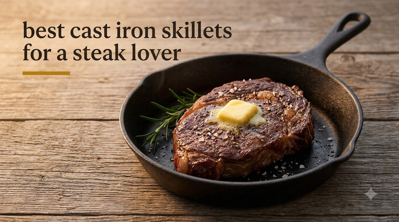 best cast iron skillets for a steak lover