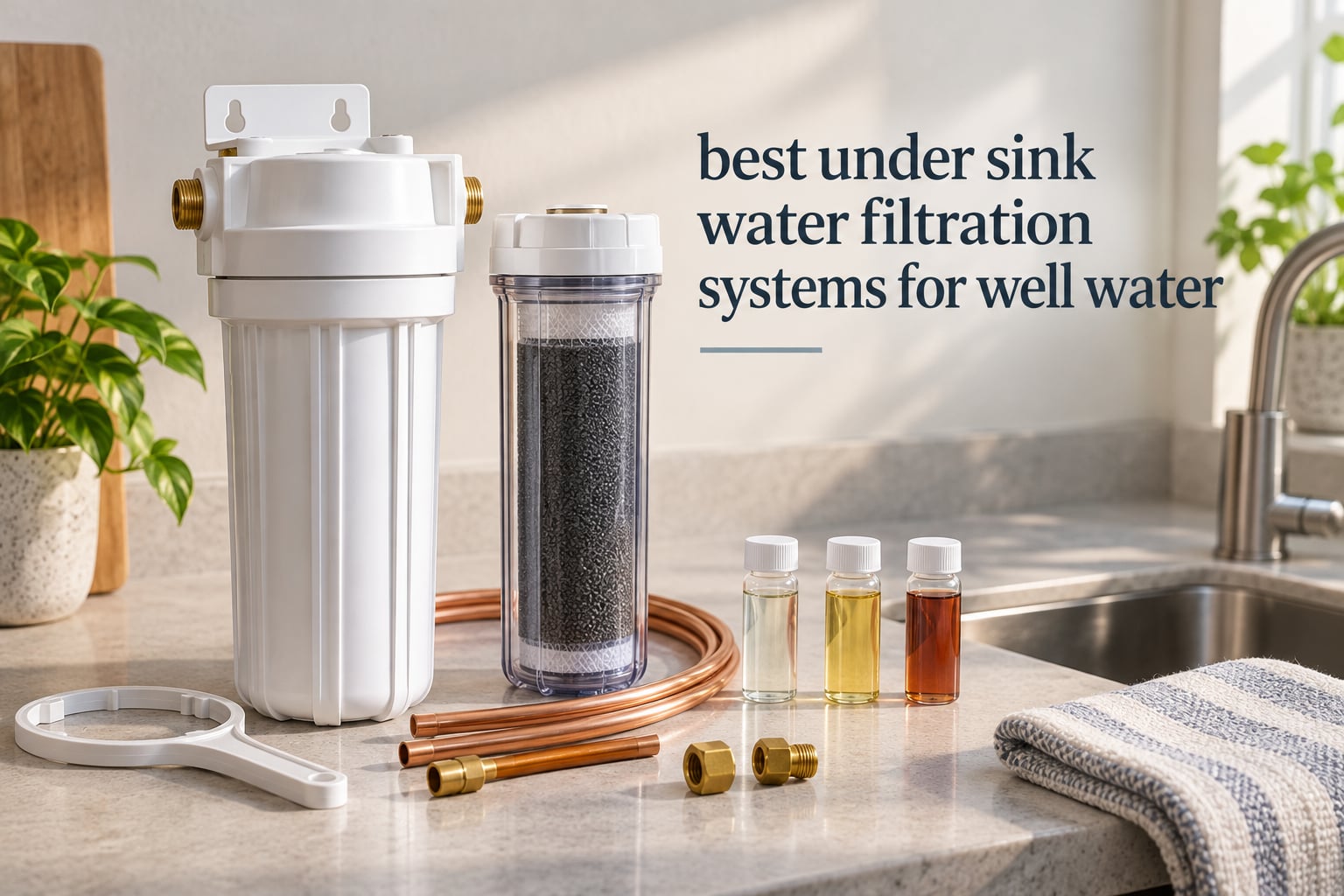 best under sink water filtration systems for well water