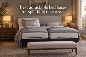 best adjustable bed bases for split king mattresses
