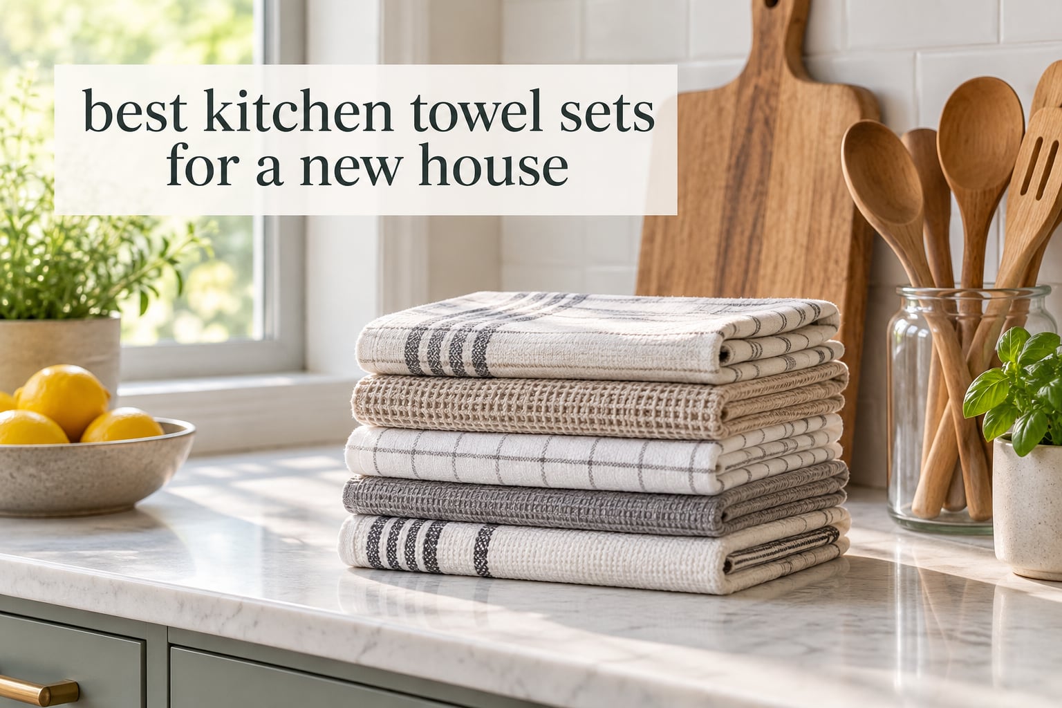 best kitchen towel sets for a new house