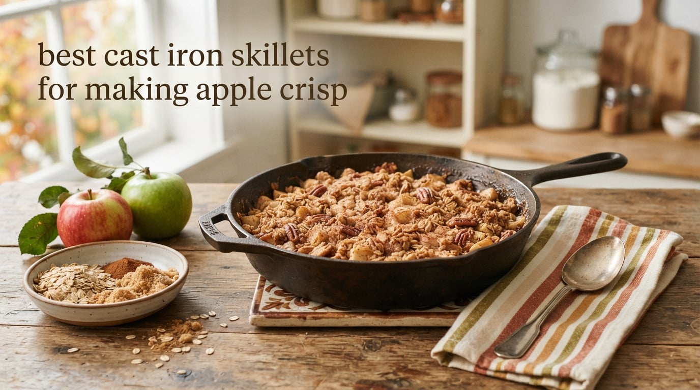 best cast iron skillets for making apple crisp