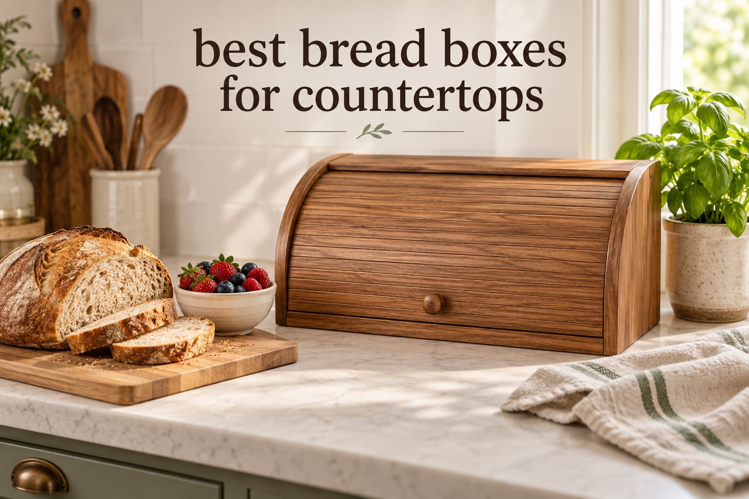 best bread boxes for countertops