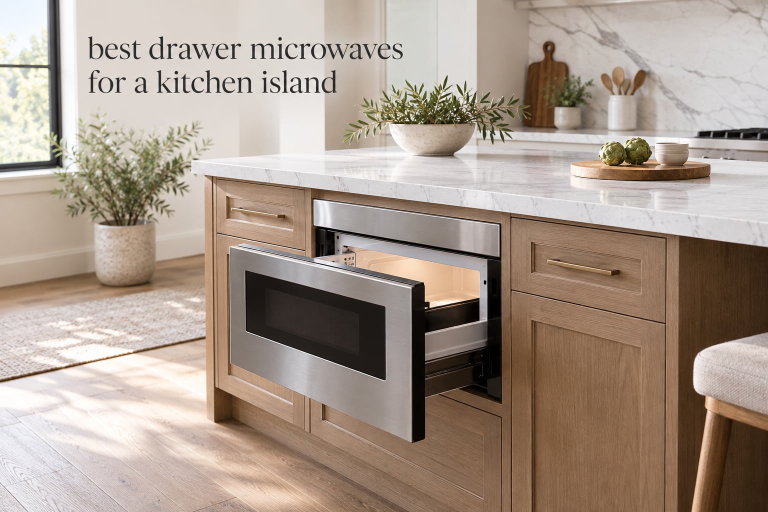best drawer microwaves for a kitchen island