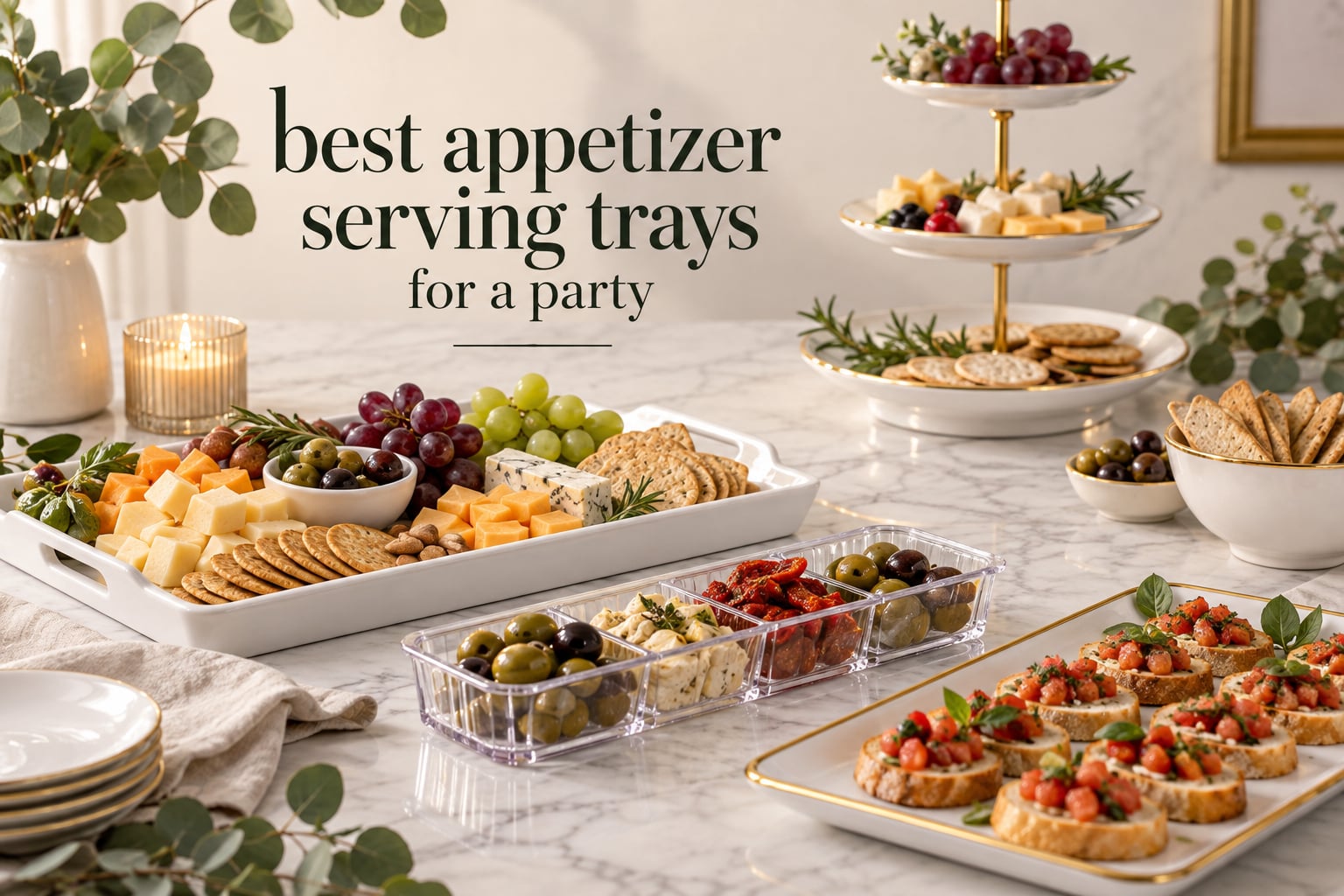 best appetizer serving trays for a party
