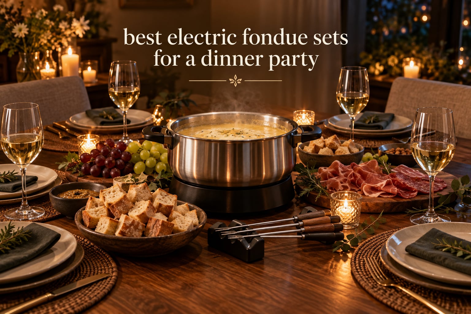 best electric fondue sets for a dinner party