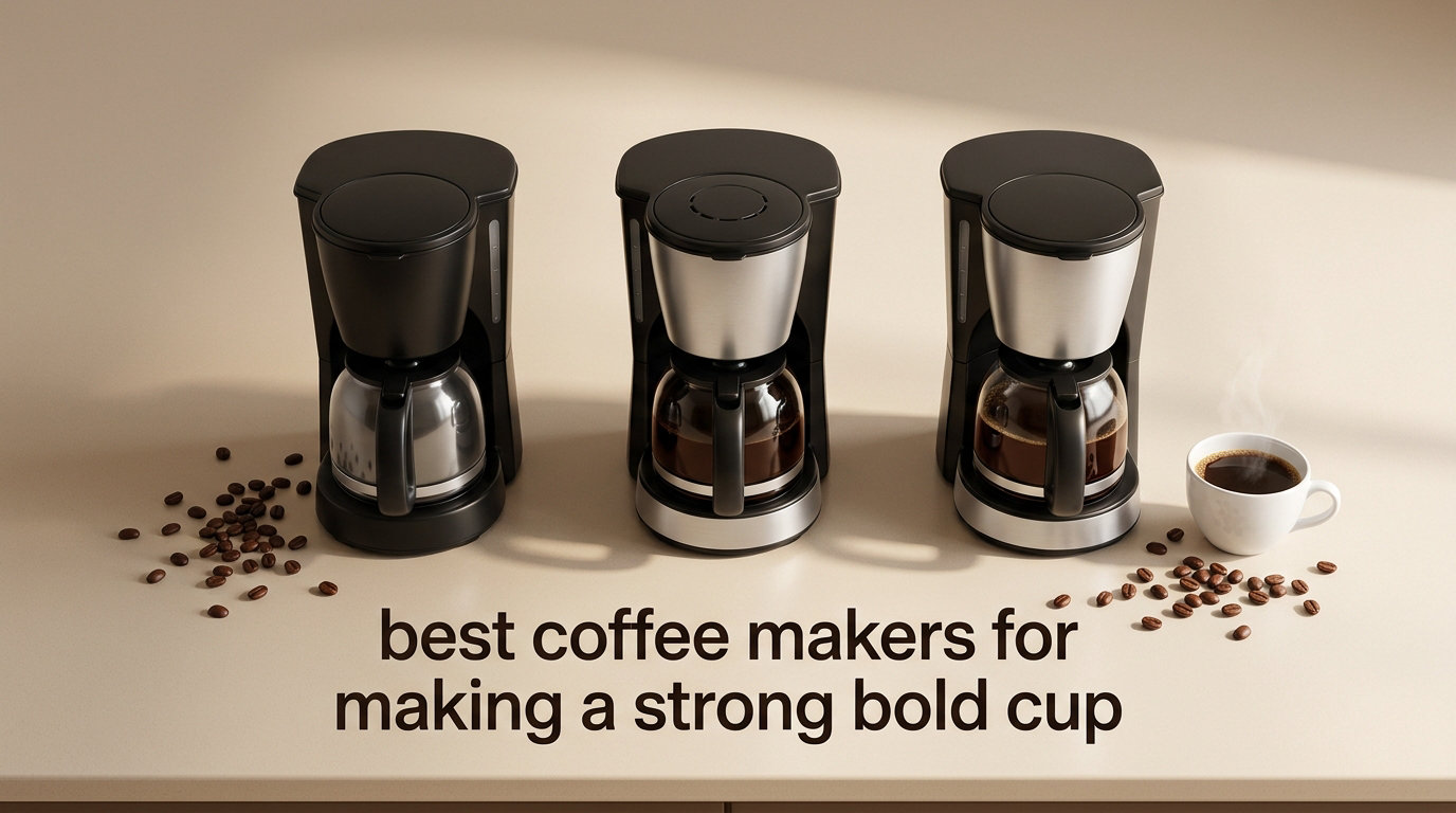 best coffee makers for making a strong bold cup