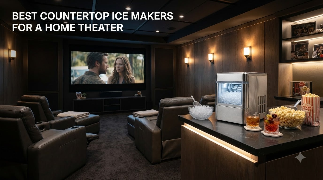 best countertop ice makers for a home theater