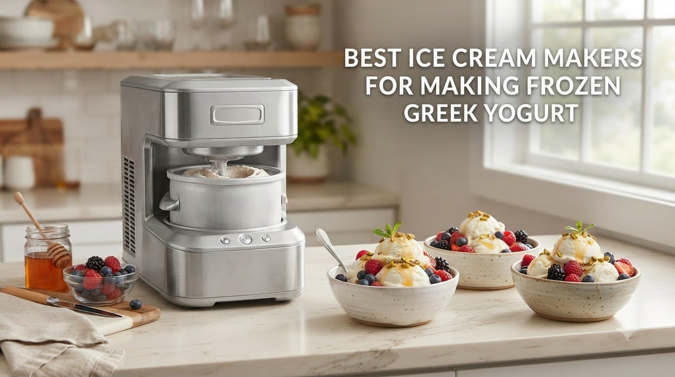best ice cream makers for making frozen greek yogurt
