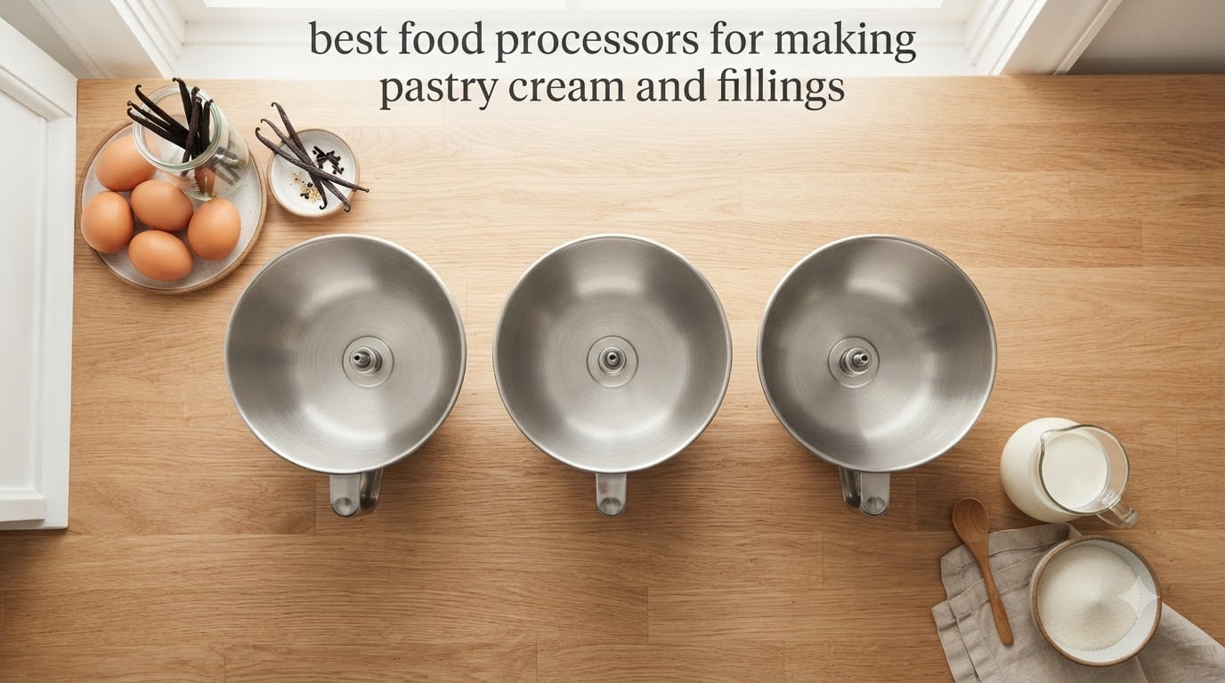 best food processors for making pastry cream and fillings
