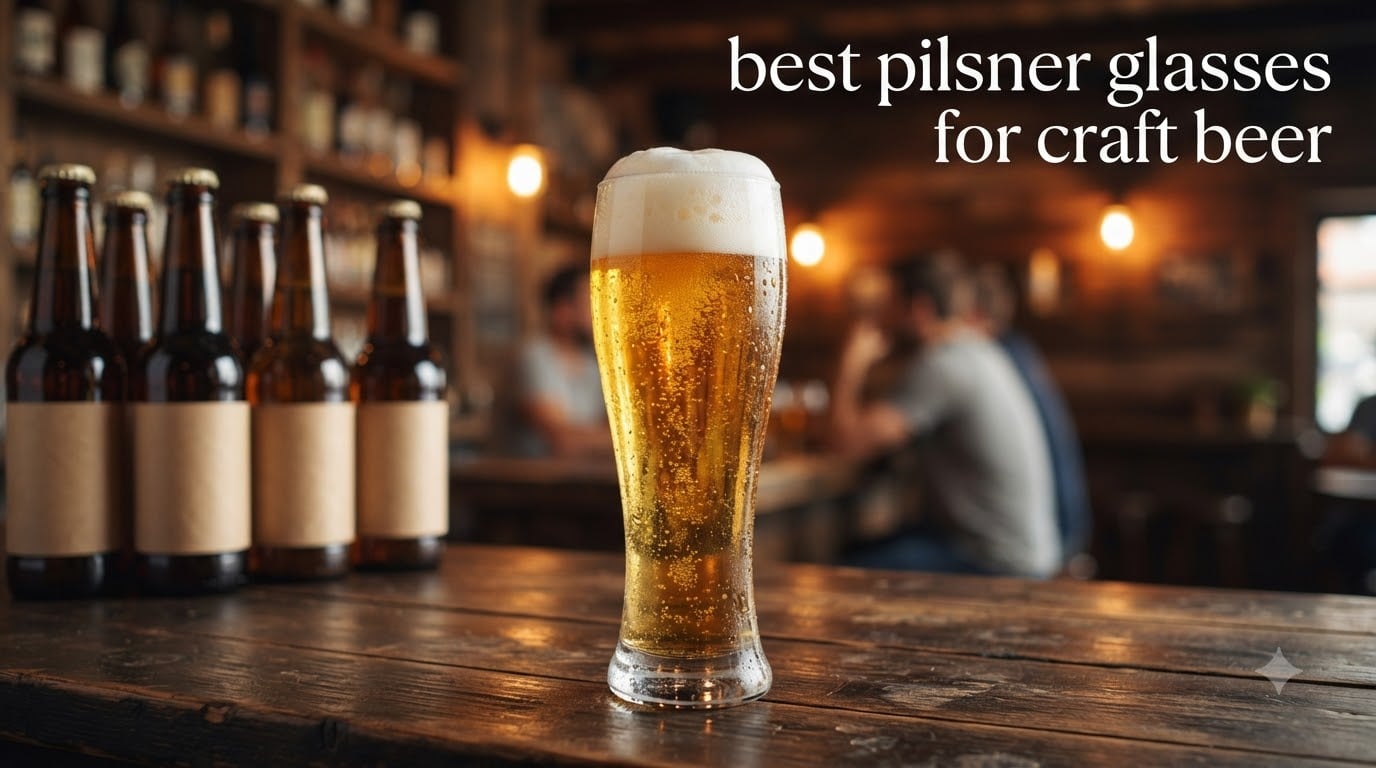 best pilsner glasses for craft beer