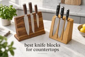 best knife blocks for countertops