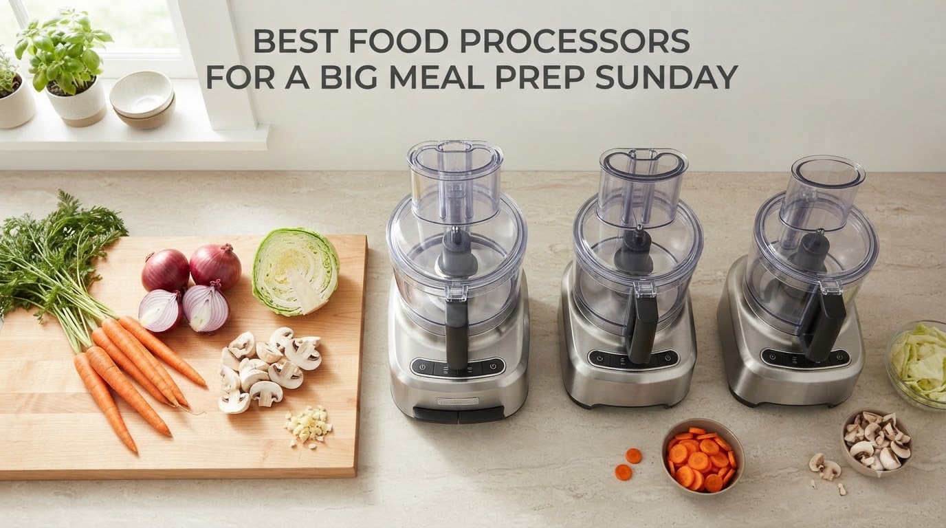 best food processors for a big meal prep sunday