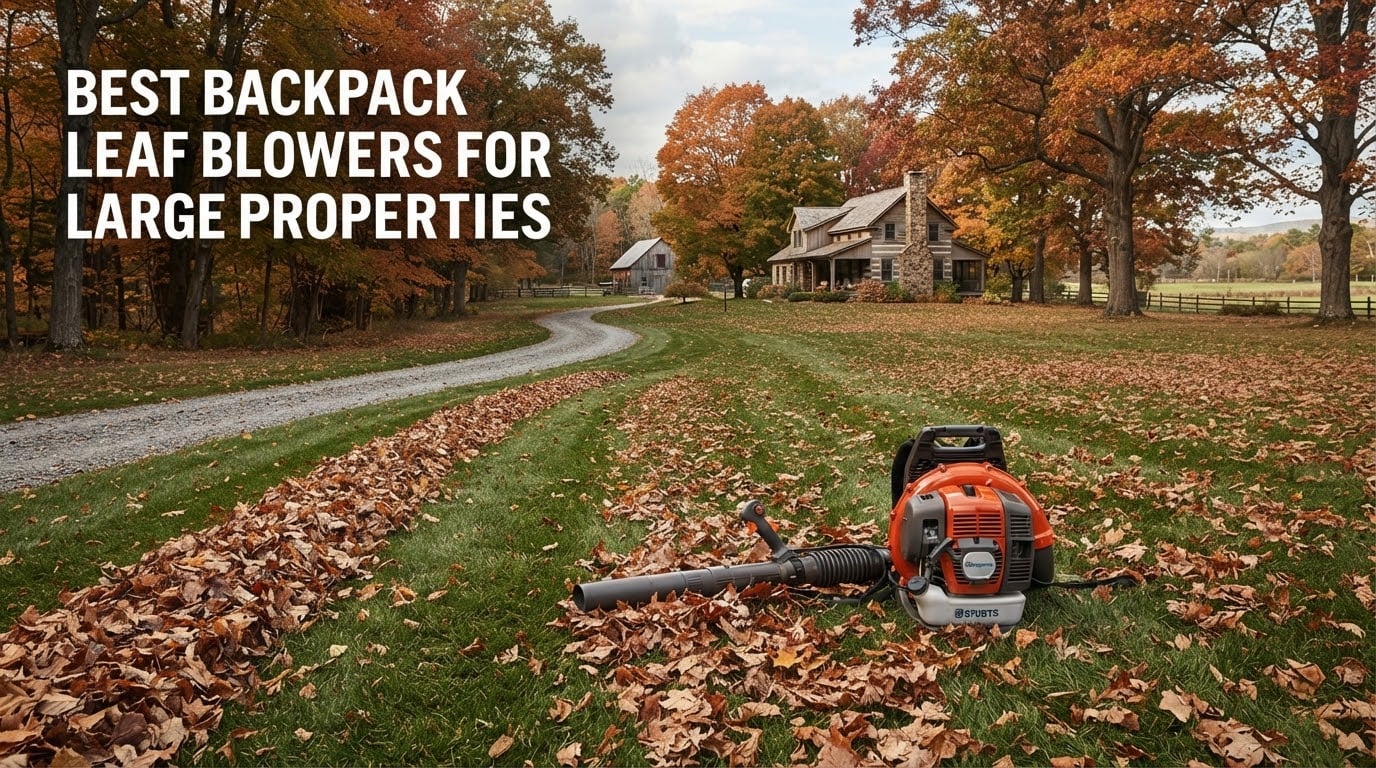 best backpack leaf blowers for large properties