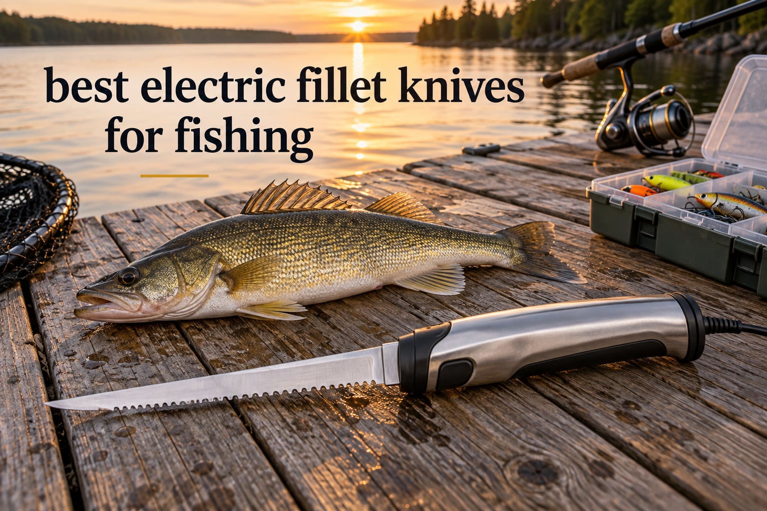 best electric fillet knives for fishing