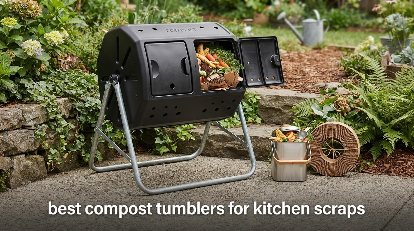 best compost tumblers for kitchen scraps