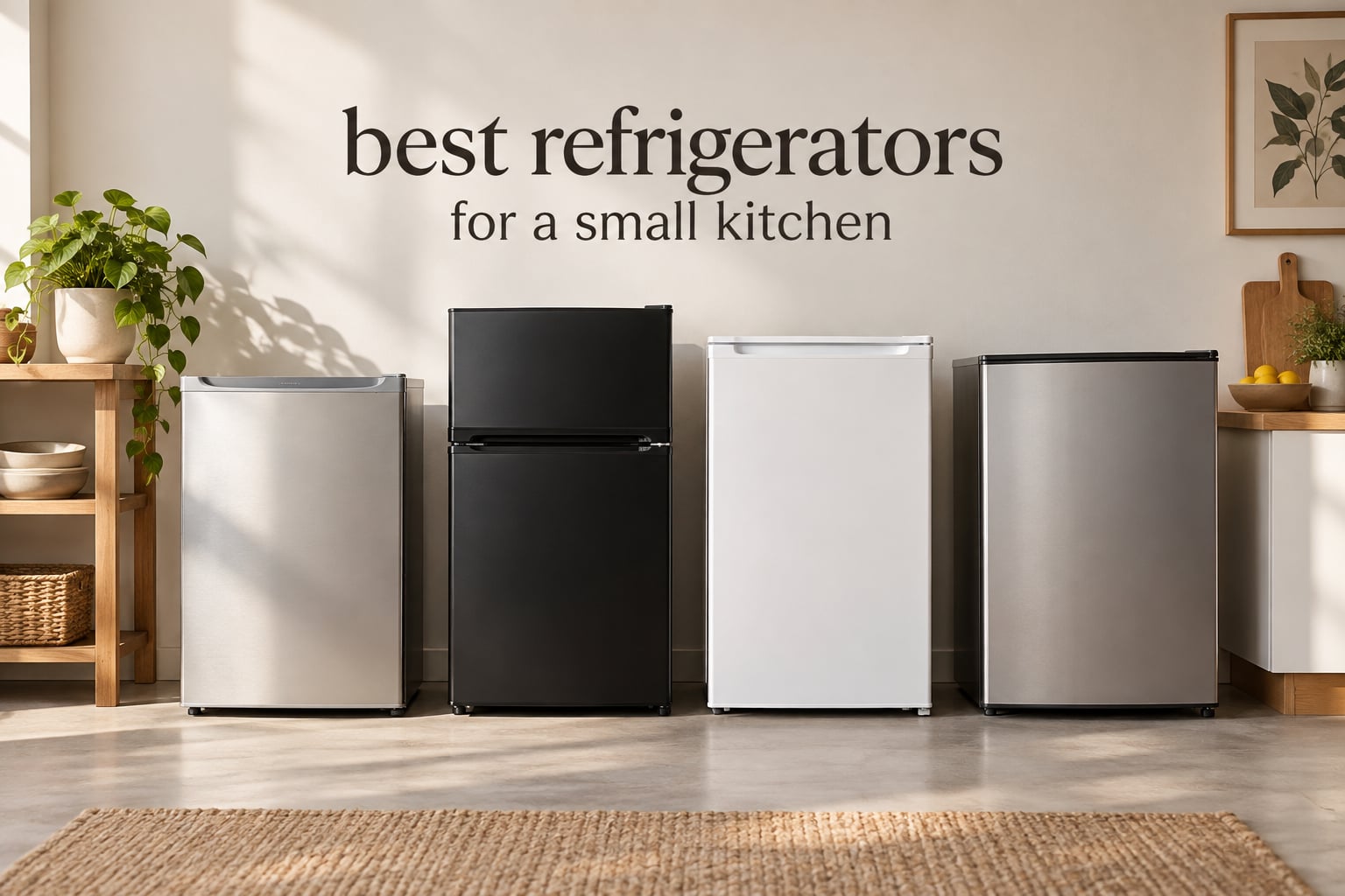 best refrigerators for a small kitchen