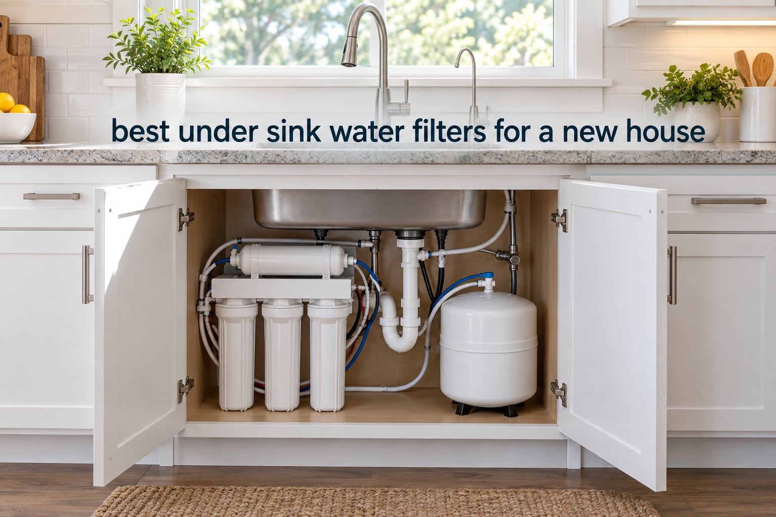 best under sink water filters for a new house