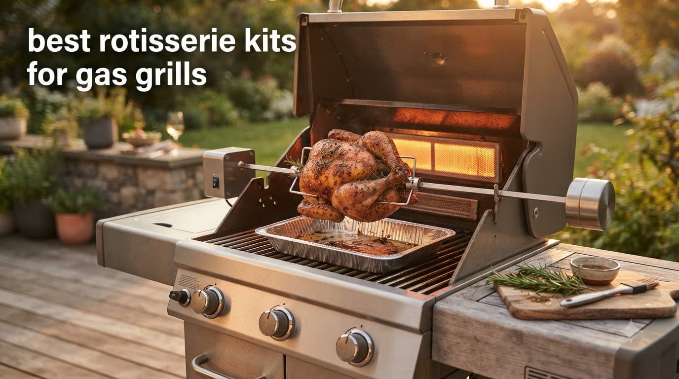 best rotisserie kits for gas grills