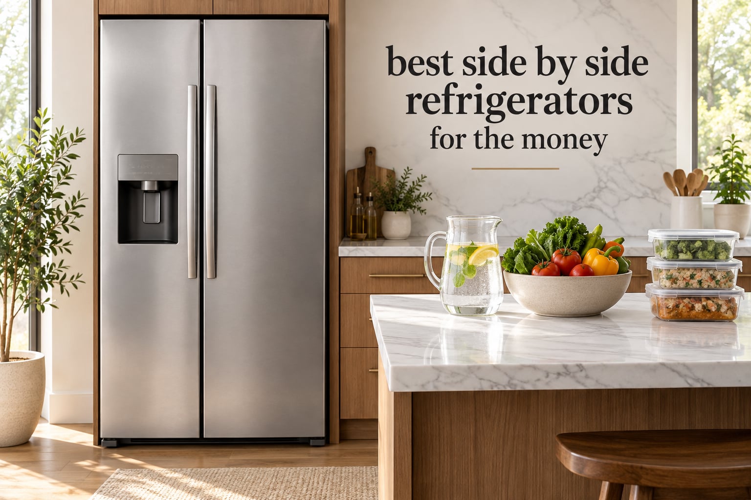 best side by side refrigerators for the money