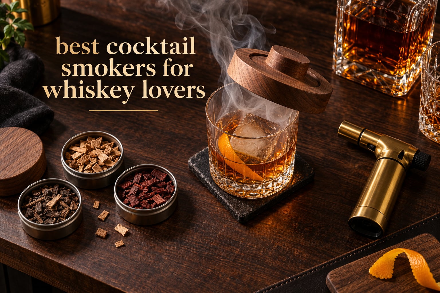 best cocktail smokers for whiskey lovers
