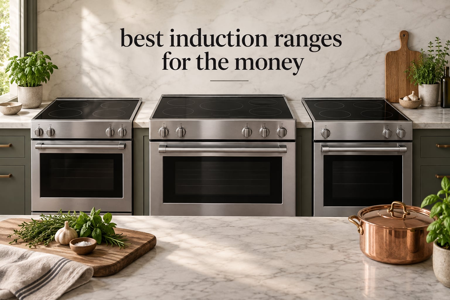 best induction ranges for the money