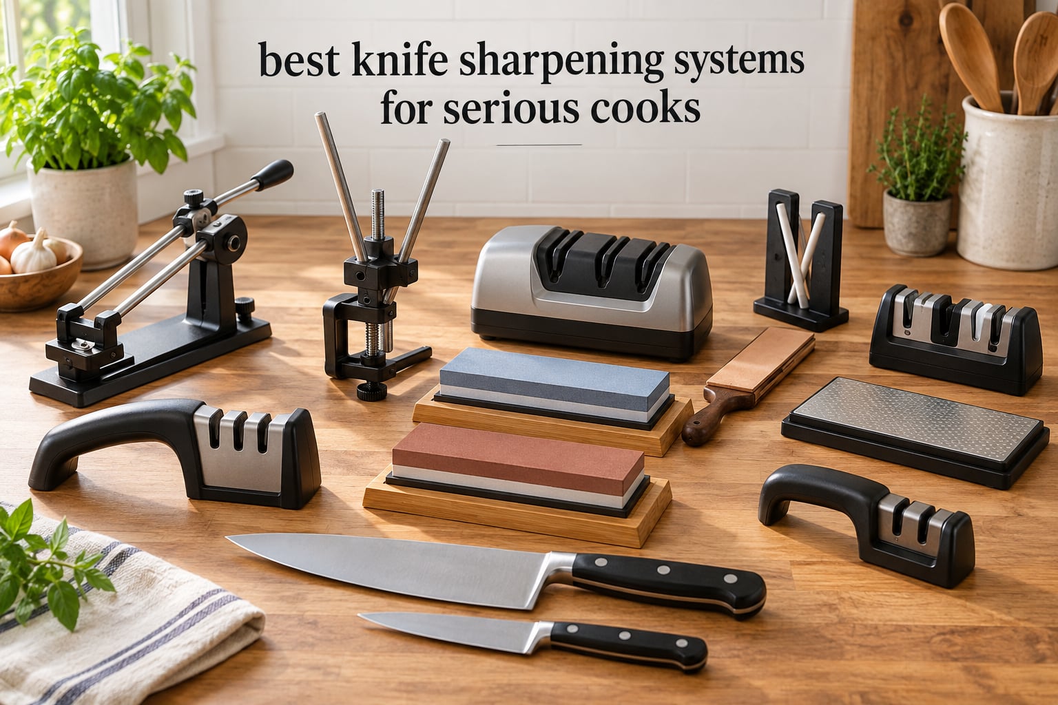 best knife sharpening systems for serious cooks