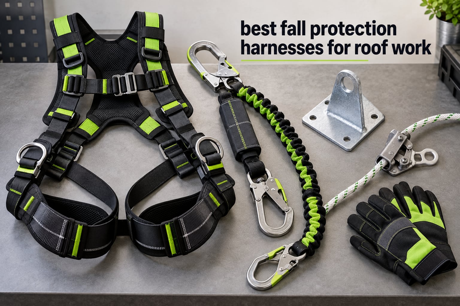 best fall protection harnesses for roof work