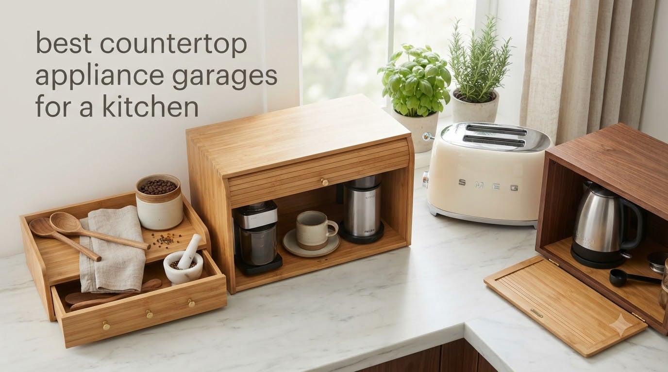 best countertop appliance garages for a kitchen