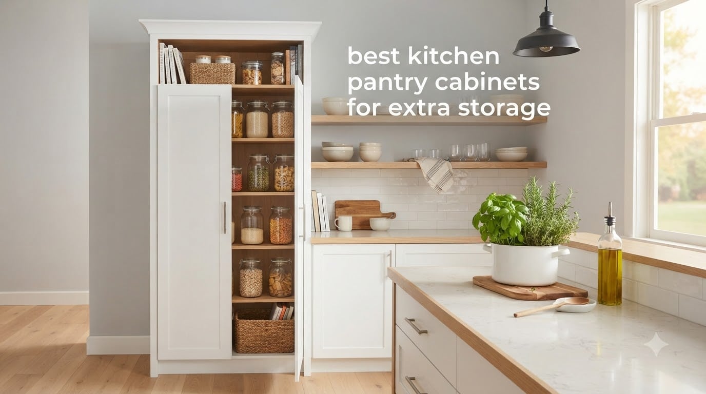 best kitchen pantry cabinets for extra storage