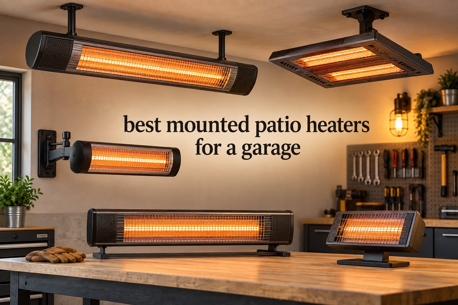 best mounted patio heaters for a garage