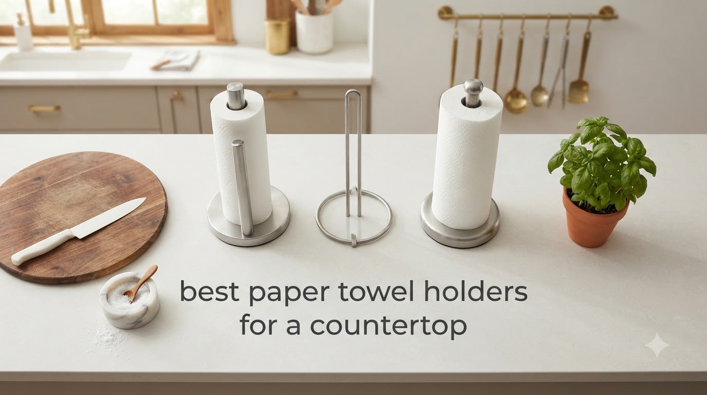 best paper towel holders for a countertop