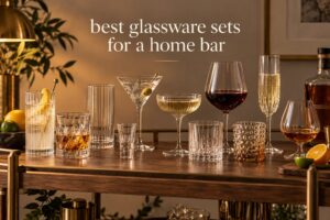 best glassware sets for a home bar