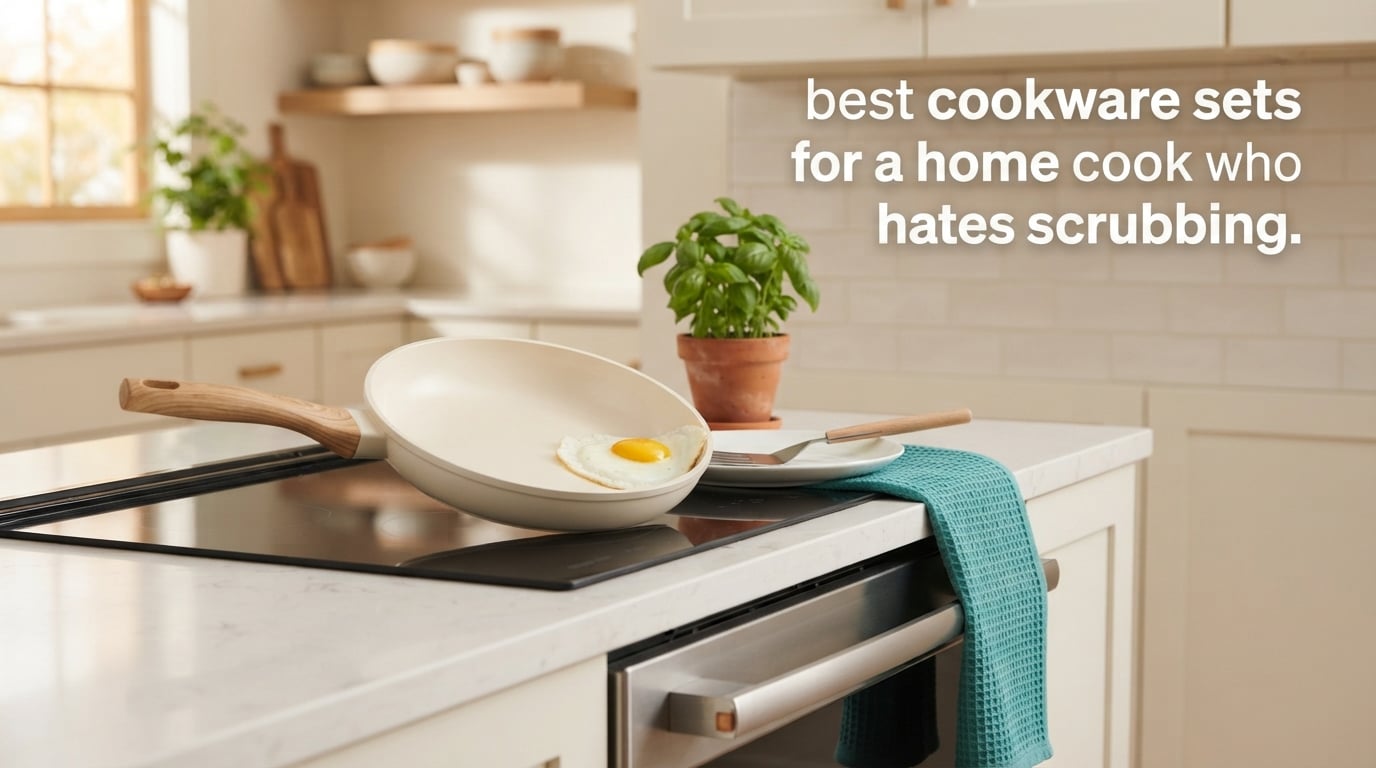 best cookware sets for a home cook who hates scrubbing