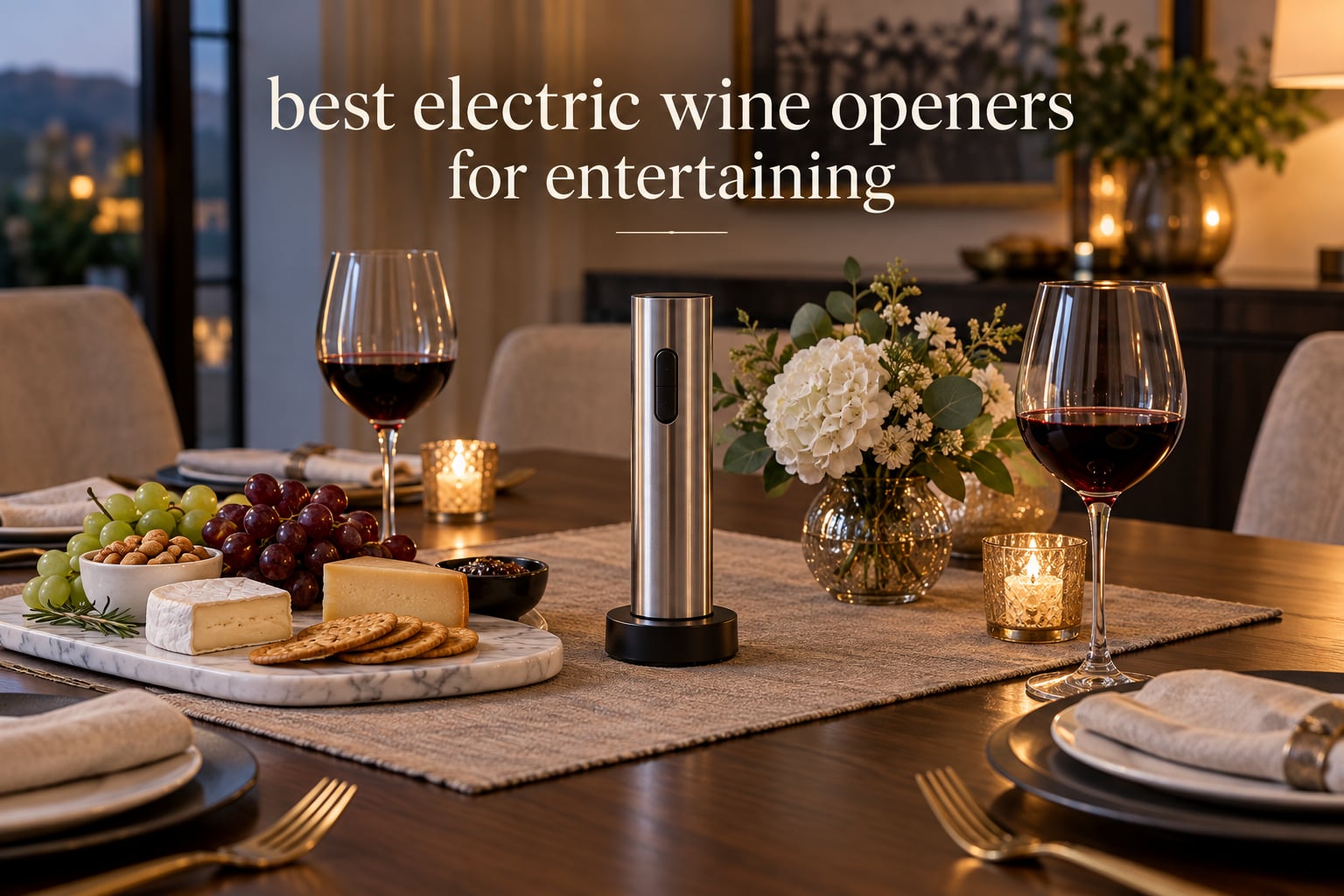 best electric wine openers for entertaining