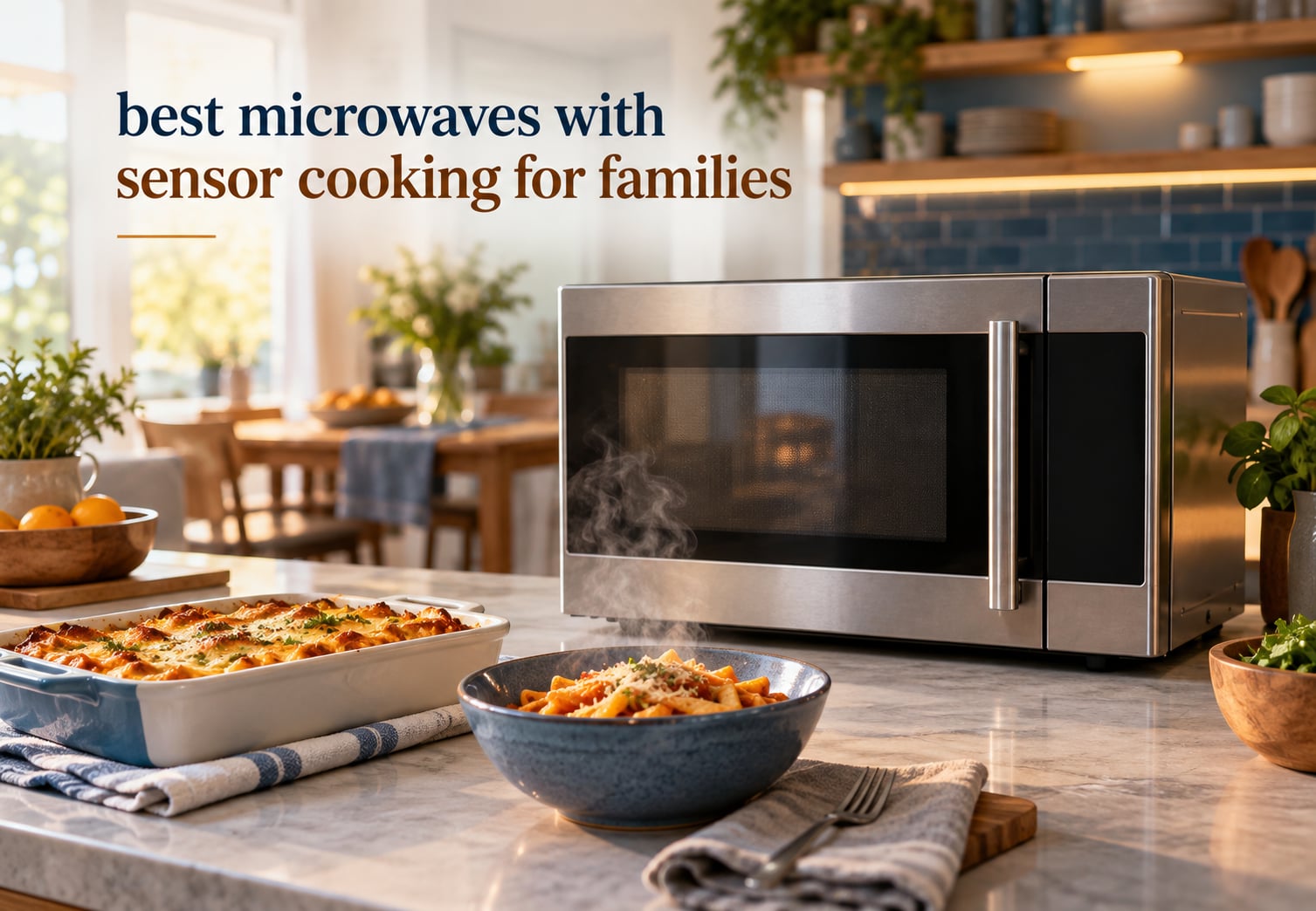 best microwaves with sensor cooking for families