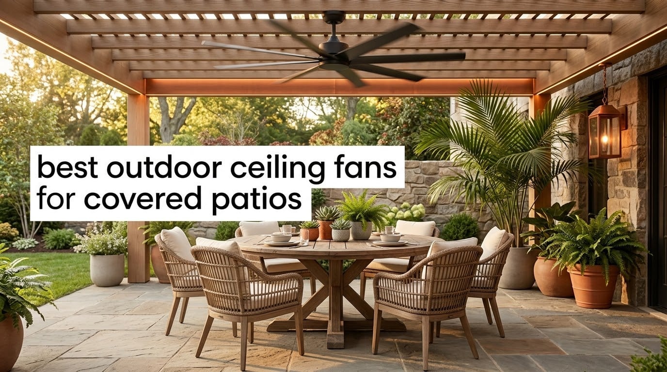 best outdoor ceiling fans for covered patios